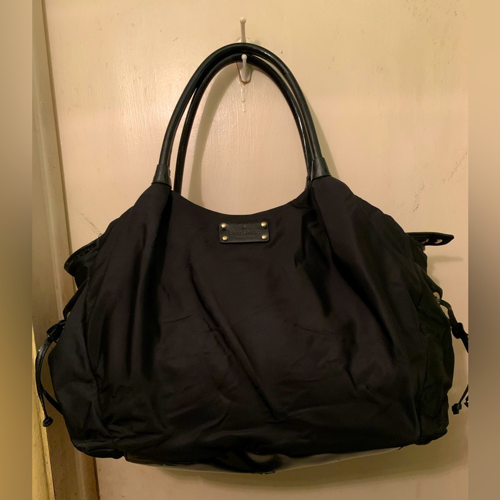 NewYork Nylon Karen Shoulder Handbag Black